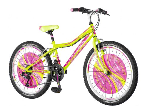 MTB bicikl Explorer Magnito 24 zeleno roza (MAG249)