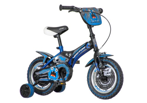 Bicikl Visitor Bluester plavo crni 12"