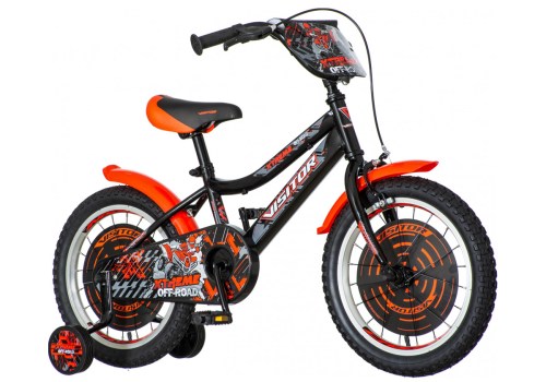 Bicikl Visitor Xtreme 16" crno sivi
