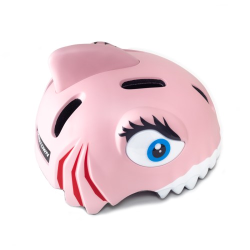 Dečja biciklistička kaciga Shark roze