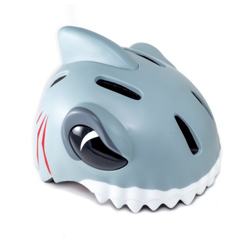 Dečja biciklistička kaciga Shark siva