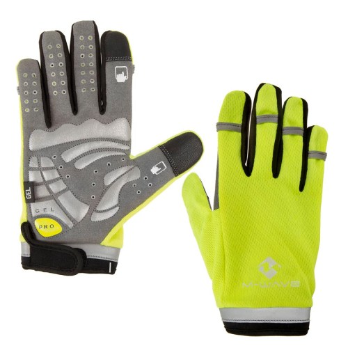 Rukavice M-Wave zimske neon gel