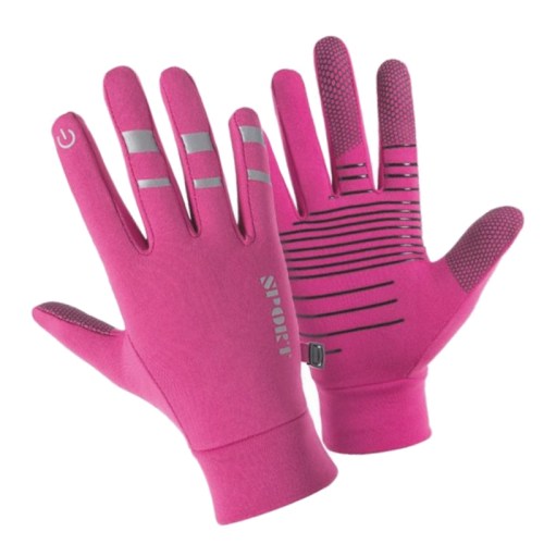 Rukavice dugi prsti Sport roze