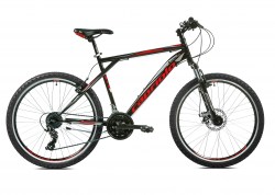 MTB bicikl Capriolo Adrenalin crno crveni