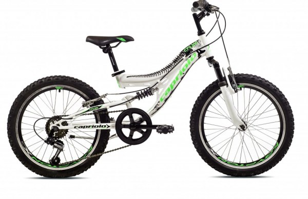 Bicikl Capriolo CTX 200 belo-crno