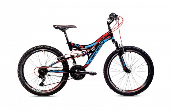 Bicikl Capriolo CTX 240 crno-crveno