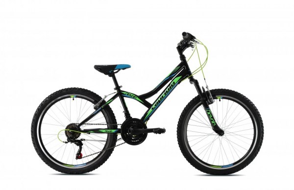 Bicikl Capriolo Diavolo 400 FS crno-zeleno