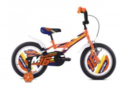 Bicikl Capriolo Mustang 16" narandžasto plavi