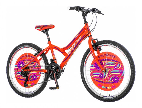 MTB bicikl Explorer Daisy 24 crveno ljubičasti (SPY247)